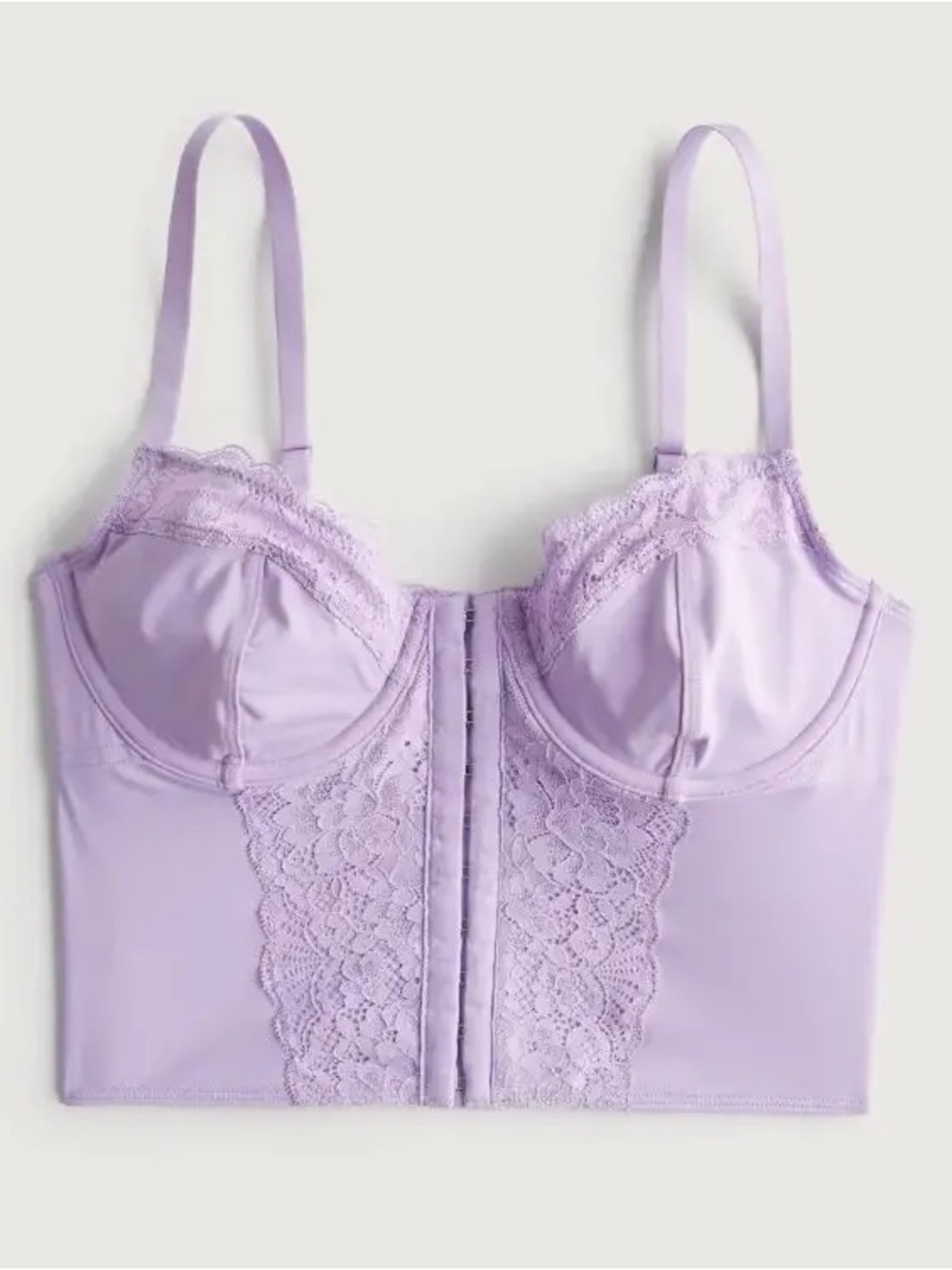 Gilly Hicks Lavender Corset Top Size XS